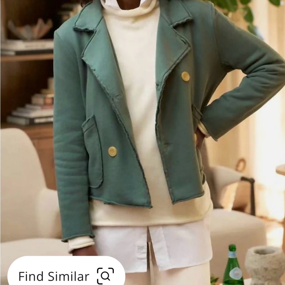 Frank & Eileen Mini Belfast Jacket in Rosemary Green
